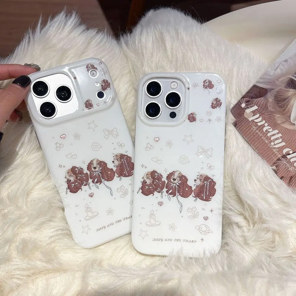 

Fashion Dog Pattern Phone Cover for iPhone 14 15 16 17 Pro Max with Protective Case