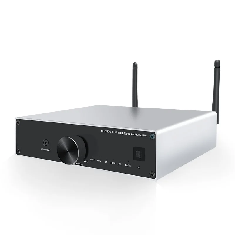 EGOLDEN Ariplay HiFi Stereo WiFi BT DLNA DLNA, iHeartRadio, TIDAL, Napster, Qobuz, Deezer Line in Multi-Room Amplifier