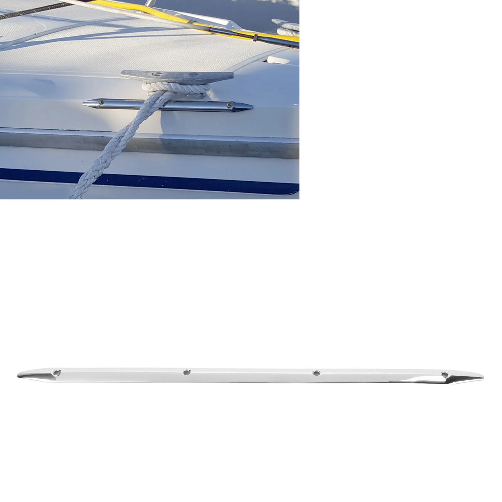 러브 스트레이크 316 스테인레스 스틸 해양 러브 스트레이크 보호 데크 보트 액세서리 457.2x19mm