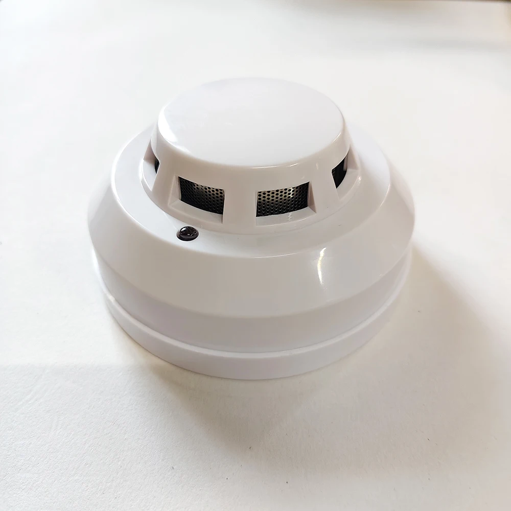 DC12V-24V Spannung Verdrahteter Innen Rauch Sensor Sender Sammelt Rauchmelder Alarm Sensor Stand Alone Für Gsm Alarm System