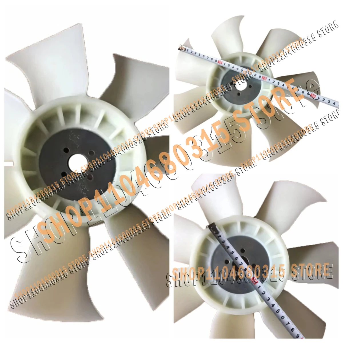 4-Hole 7-Blade Fan …