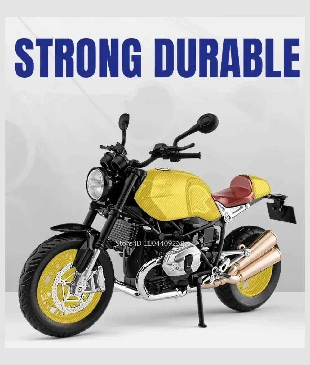 1:12 R Nine T Kawasaki KX450 Motorrad Modell Spielzeugauto Stoßdämpfung Rad Lenkmotor Modelle Spielzeug Beste Geschenke für Jungen – Detail 2