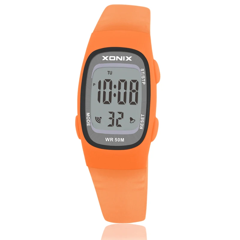 GOUDEN Nieuwe Eenvoudige Elegante Digitale Horloge Waterdicht 100m Zwemmen Duiker Dames Student Alarm Stopwatch Elektronische Reloj Mujer FC