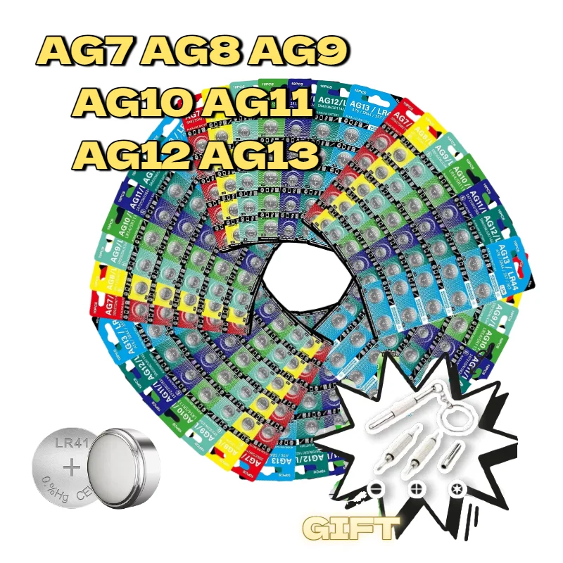

NEW 20CS ag13 1.55V battery LR44 SR44 AG10 lr1130 AG7 AG8 AG9 AG10 AG11 AG12 Button Batteries LR41 LR44 AG13 Watch Batteries