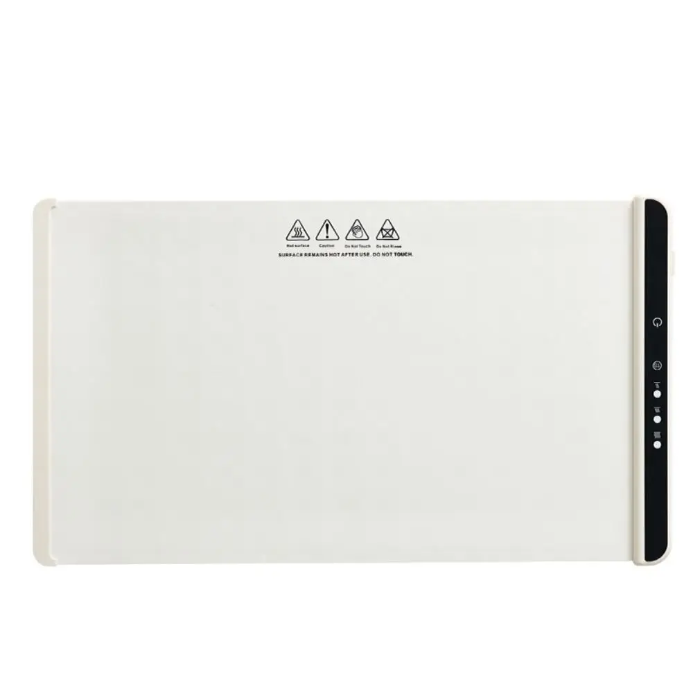 

Fast Heating Food Electric Warming Tray Silicone Foldable Food Warmer Plate Adjustable Temperature Control