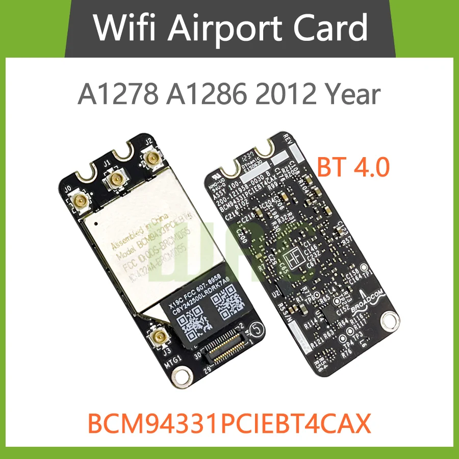 Original Laptop Bluetooth 4.0 WiFi Airport Card BCM94331PCIEBT4CAX For Macbook Pro 13