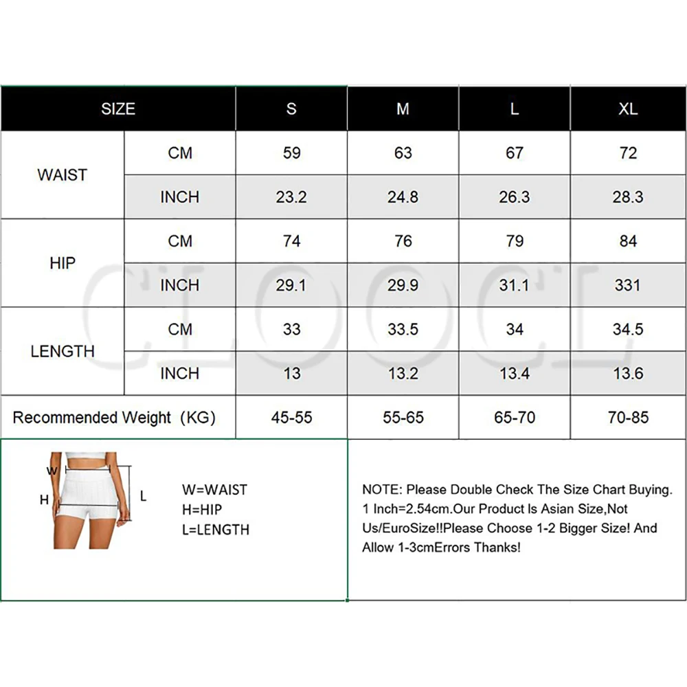 CLOOCL Push Up Leggings Women\'s Fashion Sport Fitness High Waist Leggins Sexy Butt Lifting Scrunch Workout Gym Tights Pants