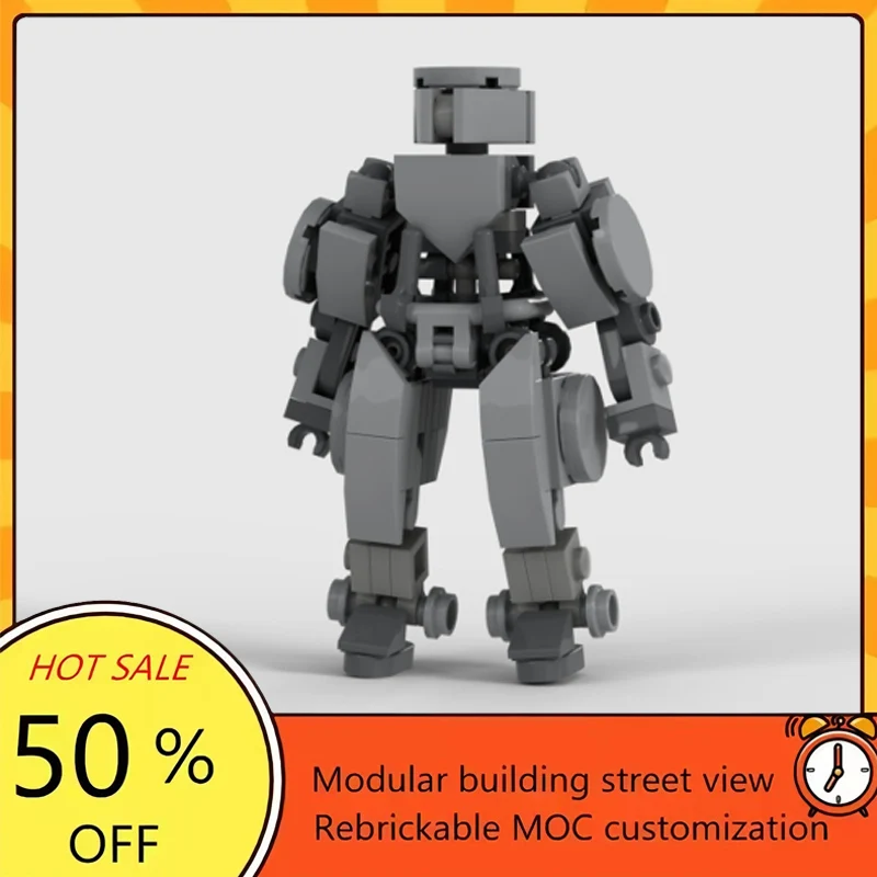 

98PCS Popular Space War Movie Model MOC Building Bricks Battle Mech Modular Technology Gifts Holiday Assemble Children Toy Suit