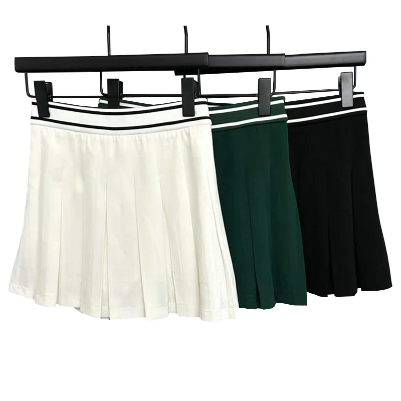 Women's Clothing Spring/Summer New Products Golf Outdoor Sports Shorts Lining Skirt Fashionable Versatile Folding Short Skirt