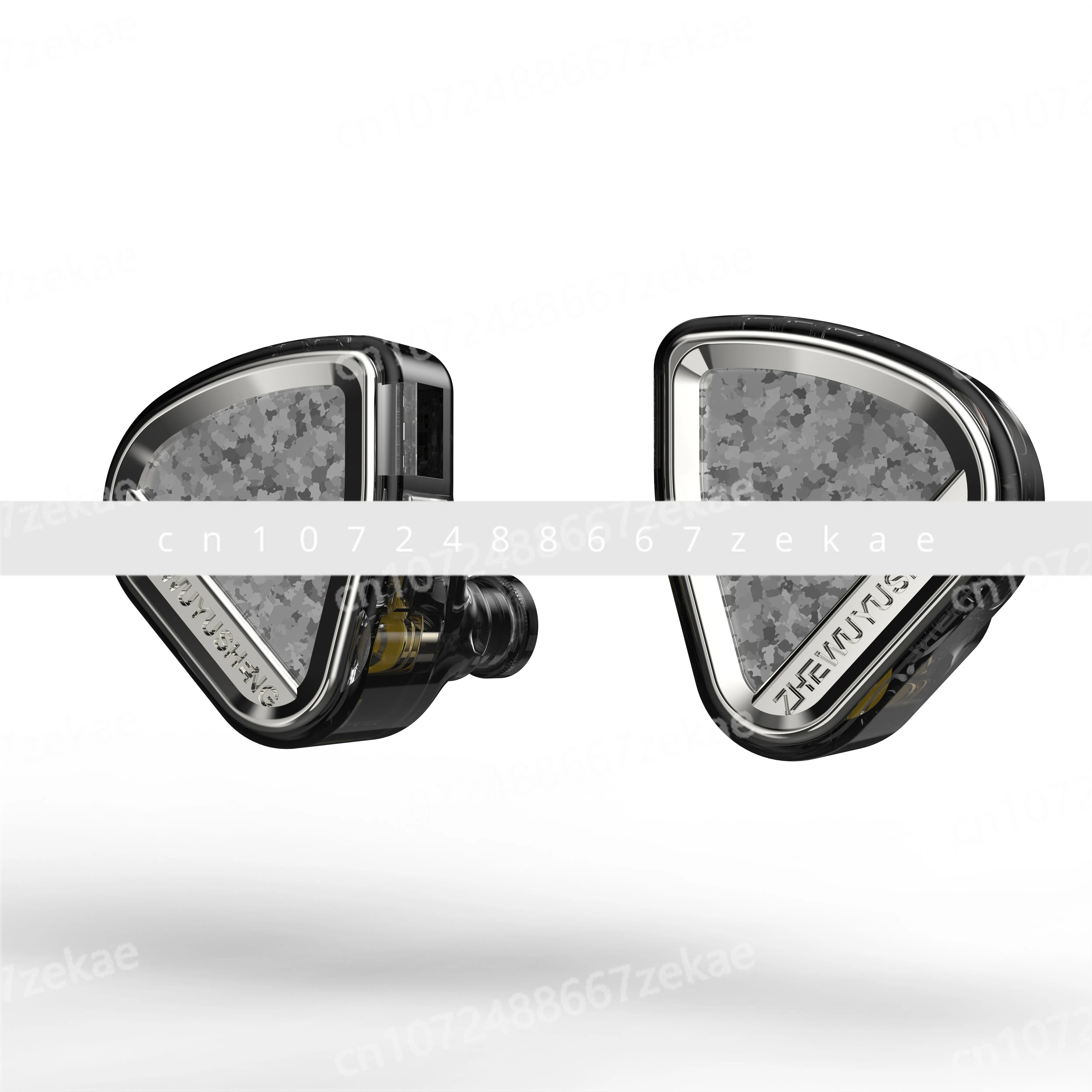 Black Rock Star BRS Multi-unit Dynamic Flat Panel Frequency Division Design HIFI in-ear Earphones Stereo Earplugs