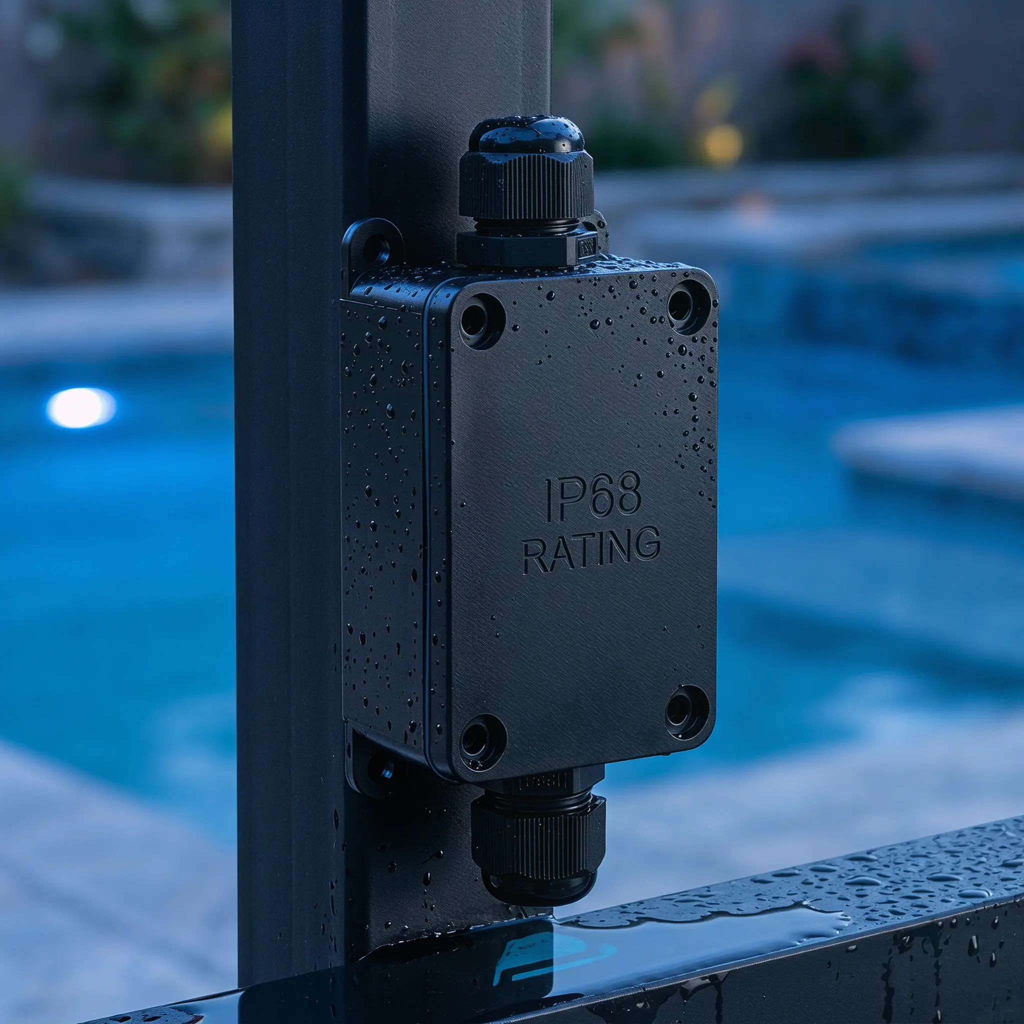 Waterproof Outdoor Extension Cord Cover Heavy-Duty Plastic Junction Box for Electrical Connection Protection Weatherproof Safety