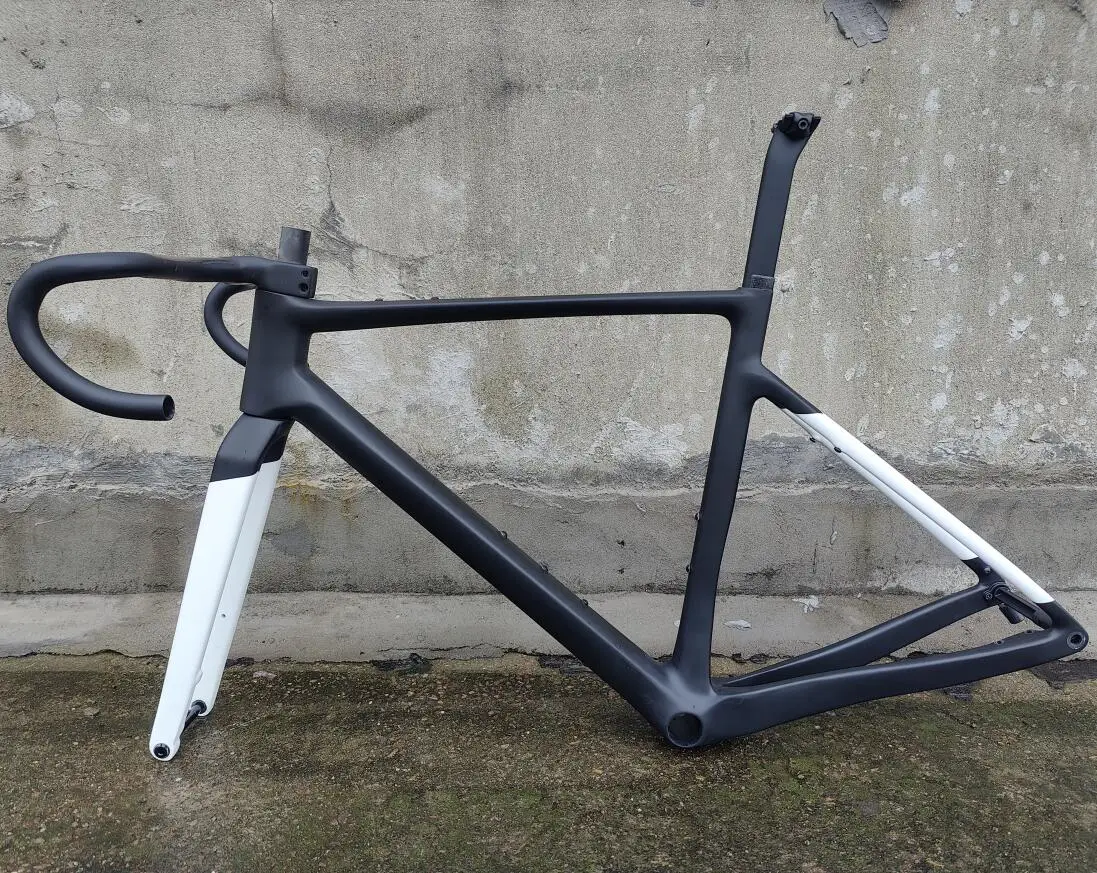Лидер продаж, новая модель подседельного штыря на радиоуправлении, модель T1100 углеродистая рама для дорожного велосипеда, Ультралегкая рамка, вилка, подседельный штырь, гарнитура, зажим, руль