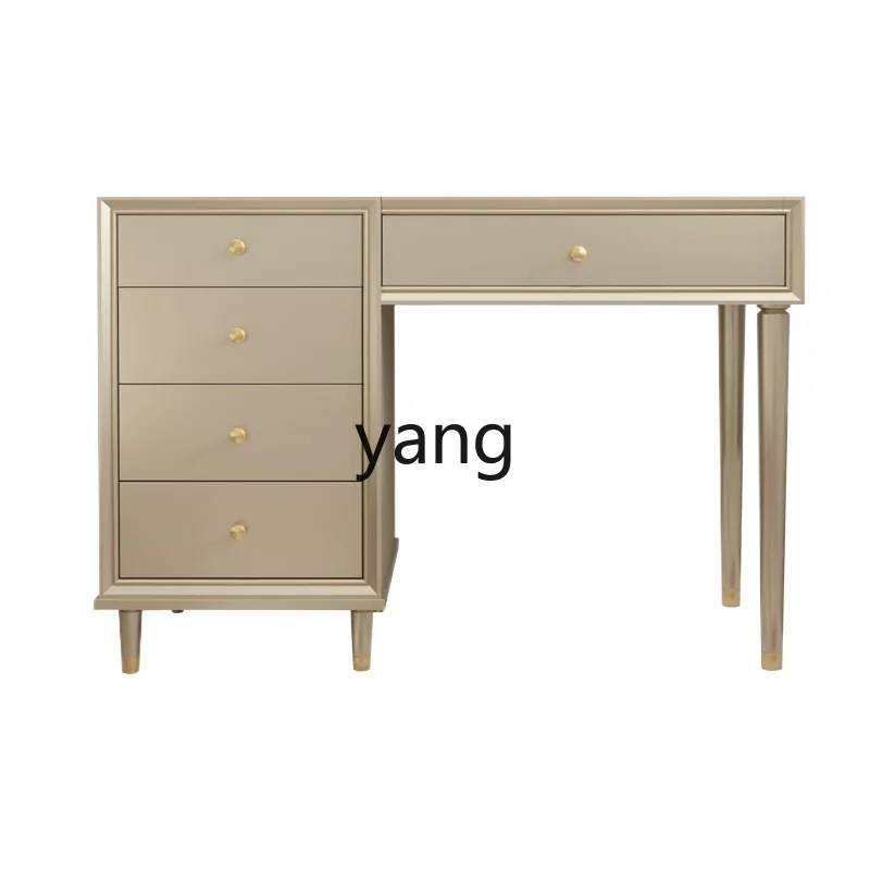 

CX light luxury solid wood flip dresser, advanced bedroom storage integrated small apartment makeup table
