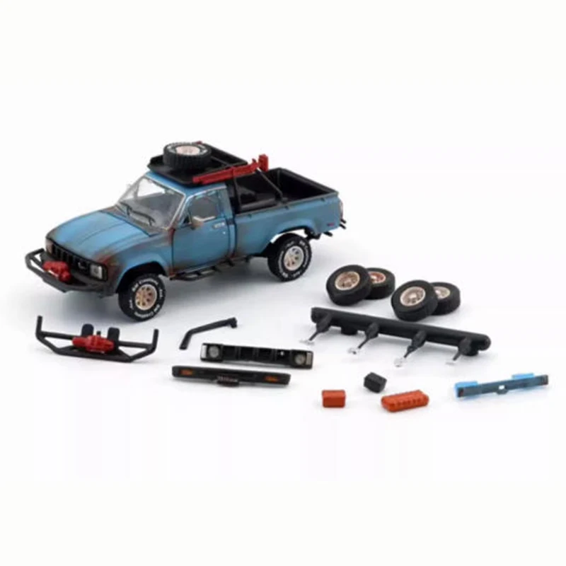 BMC 1/64 HILUX N60 Legierung Pickup Geländewagen Modell Klassiker Erwachsene Souvenir Geschenk Hobby & Spielzeug