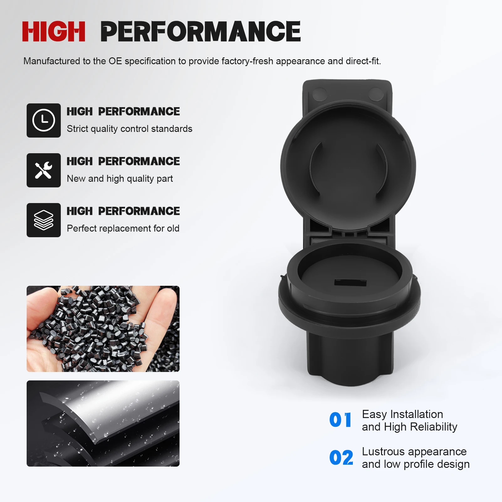 

FL3Z1543262A Rear Bumper Spare Tire Carrier Lock Cylinder Alternative for Ford F-150 2015-2025 F-250 F-350 Super Duty 2017-2025