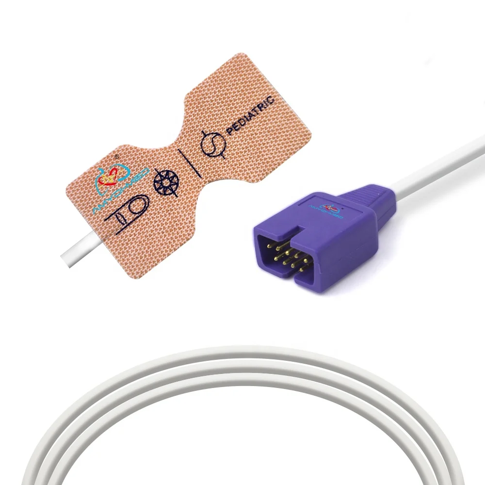 

Compatible For Nellcor Oxima DS-100a DB9 9Pin Disposable Spo2 Probe Pediatric Medaplast Spo2 Sensor