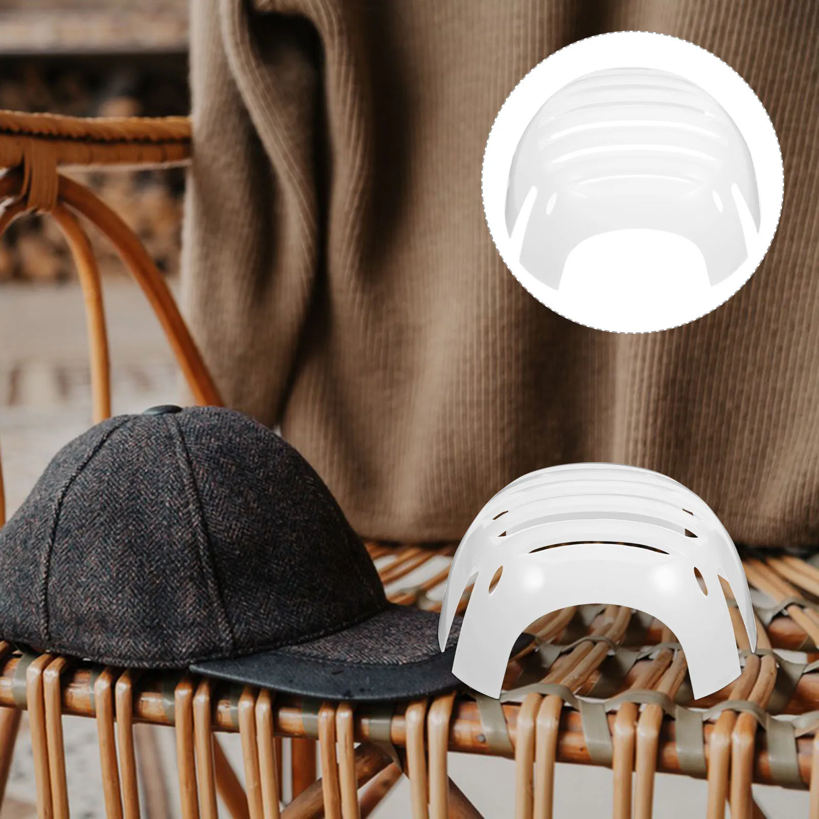 Baseball Cap Liner Pe Material Lightweight Durable Insert Shell For Outdoor Sports Safety Hat Liners Protective Bump Cap