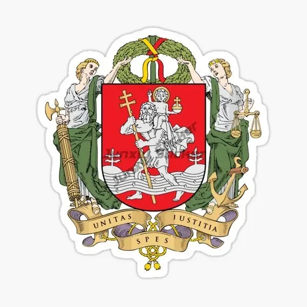 Lithuania LT Flag Map National Emblem Creative Sticker for Decorate Car Motorcycle Helmet Window Fridge Wall Decal Accessories view 4
