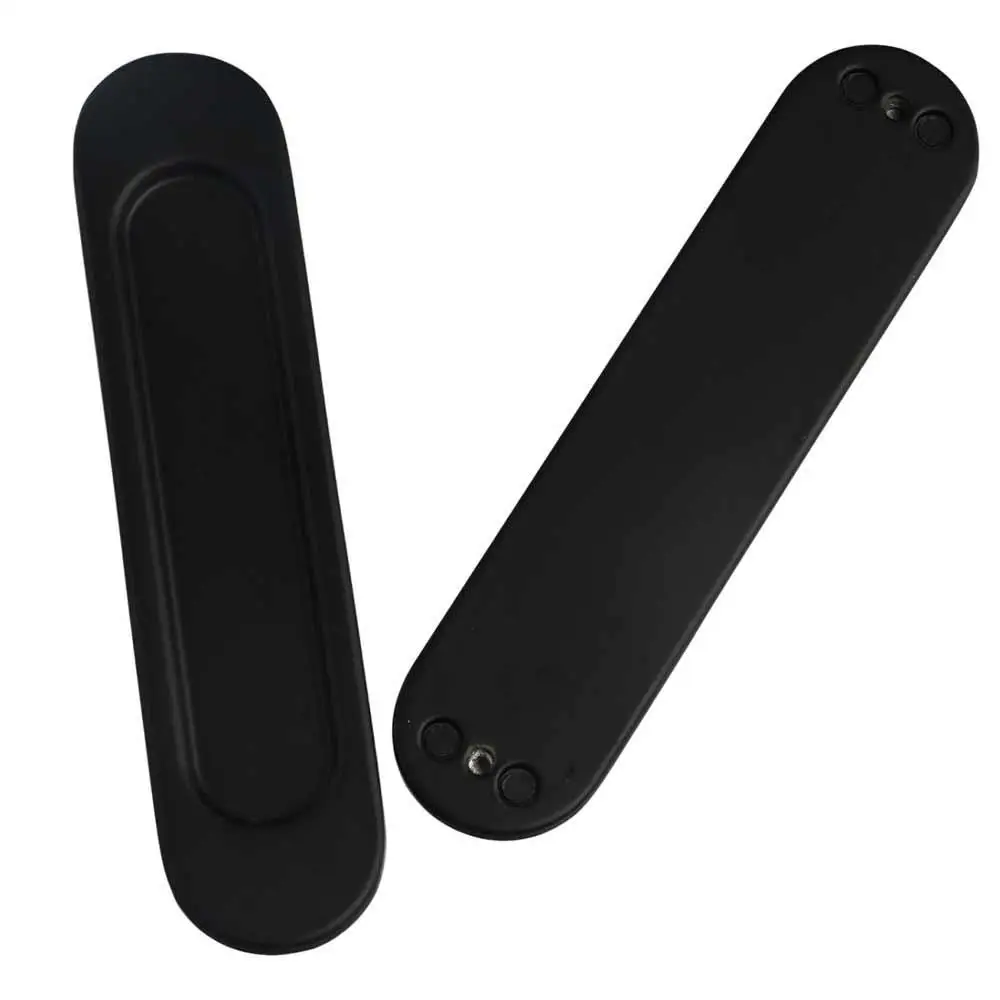 

No Drilling Self-adhesive Handle Aluminum Alloy Black/Grey/Gold Sliding Door Handle Double-sided Glass Door Knob Kitchen Door