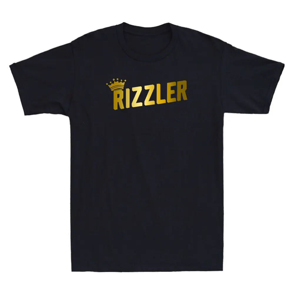 W Rizz Rizzler The Rizz God Funny Quote Gift Novelty Men's Short Sleve T-Shirt