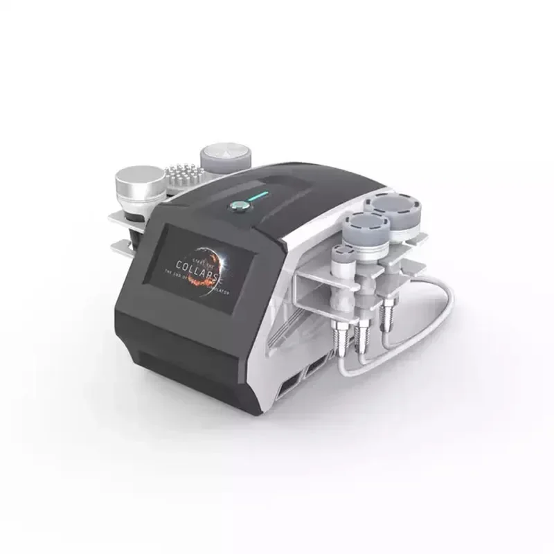 Portabel 6 In 1 Vakum R Kontur Tubuh R Rongga 40K 80K Bentuk S Cavit 3D Lipo R 80K Cavit Mesin Pelangsing Tubuh