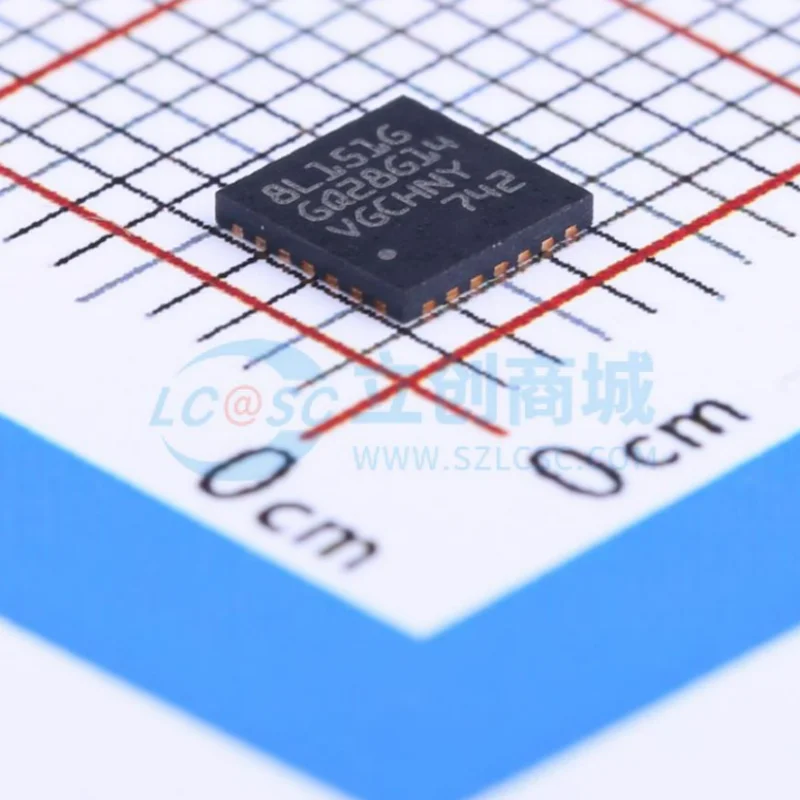 

1 PCS/LOTE STM8L151G4U6 STM8L151G4U6TR 8L151G QFN-28 100% New and Original IC chip integrated circuit