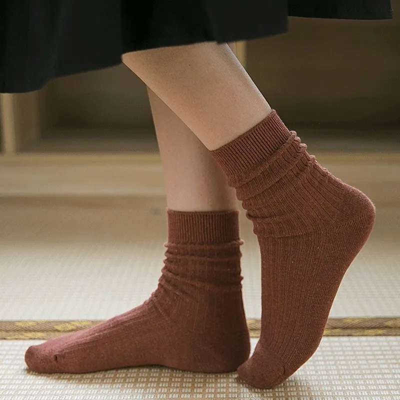 5-20 Pairs of Vibrant Mixed Color Striped Comfort Crew Socks Women Soft, Breathable, Classic Casual Daily Wear 2026