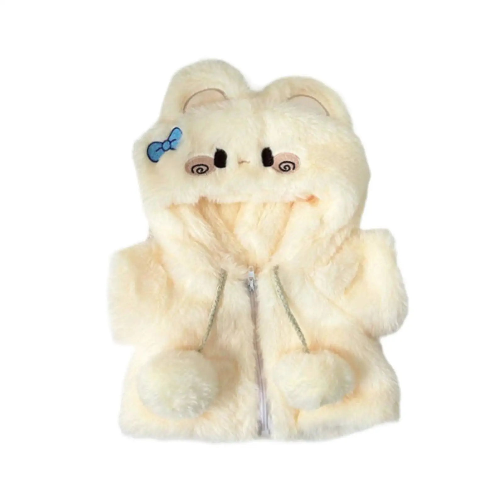 

Plush Doll Overcoat Dress DIY Educational Make Your Own Doll Plush Doll Accessories for 14.96inch''dolls