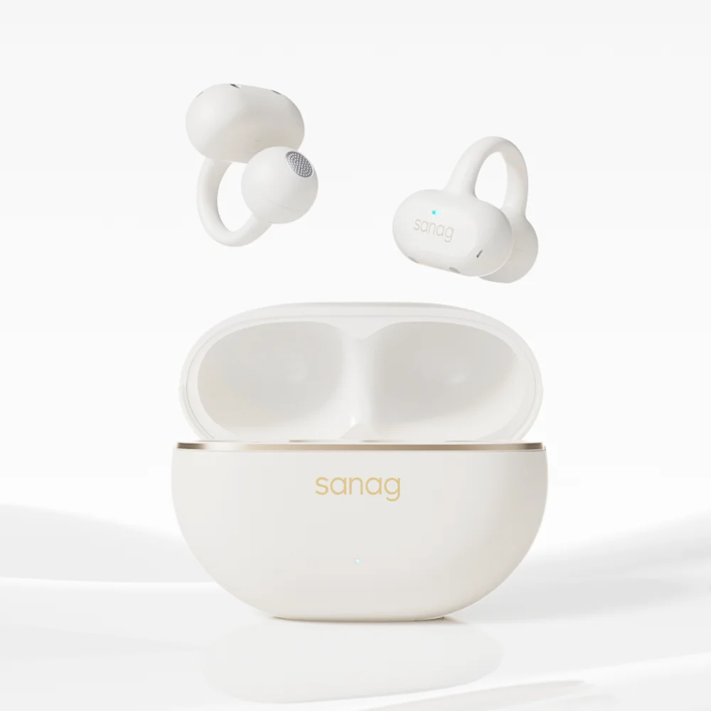 Sanag Z50 Ultra Open Ear Clip on Bluetooth Earphone HiFi Sound OWS