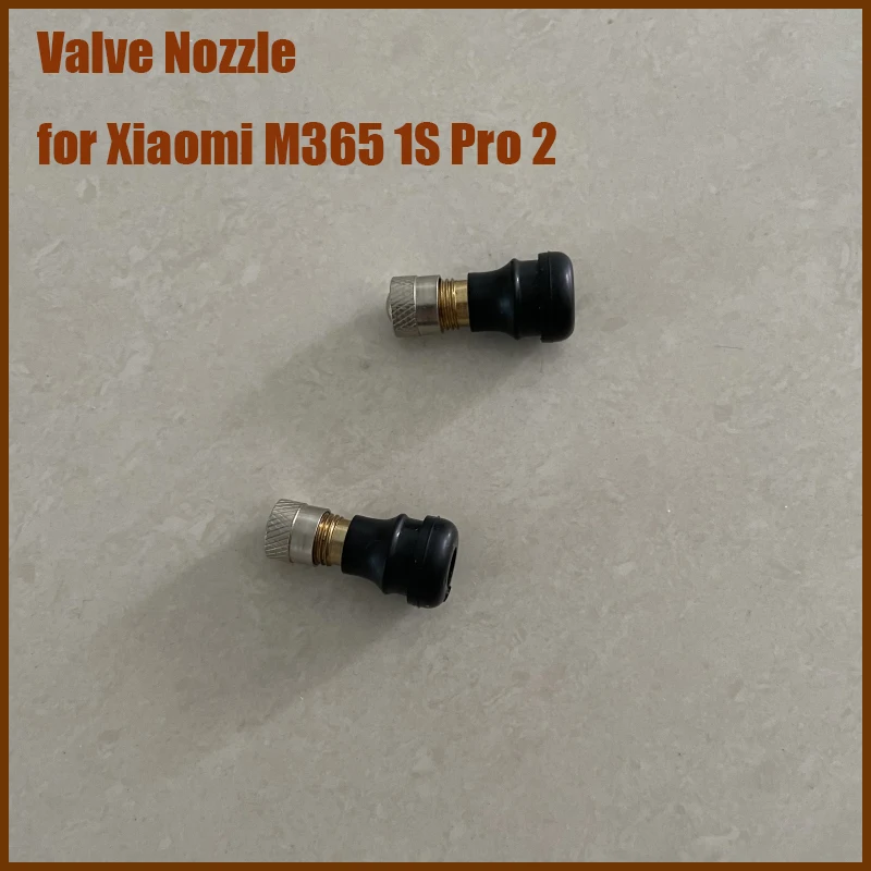 Tubeless Front Rear Tire Vacuum Valve Nozzle, Wheel Gas Valve Cap for Xiaomi M365, 1S Pro 2, Electric Scooter Accessories Part