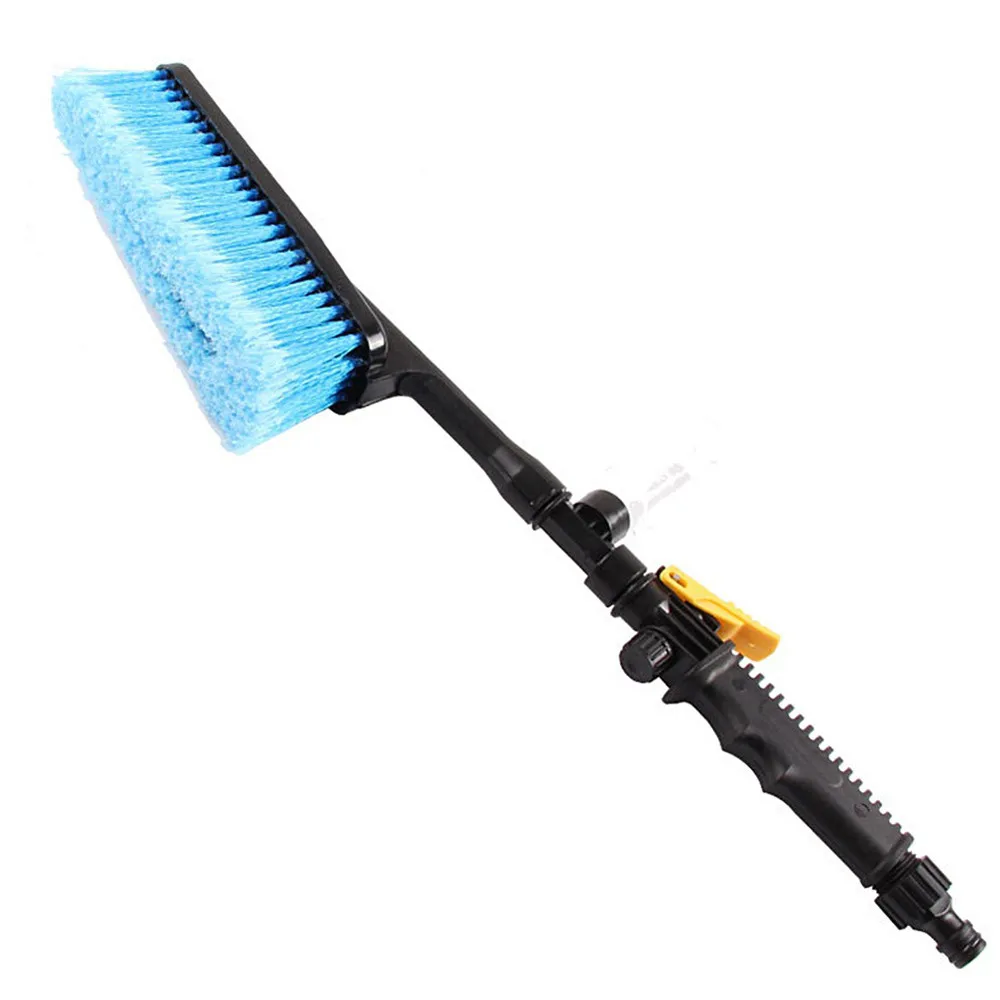 Car Wash Brush Water Spray Car Wash Brush Hose Adapter Vehicle Truck Cleaning Water Spray Nozzle Car Care