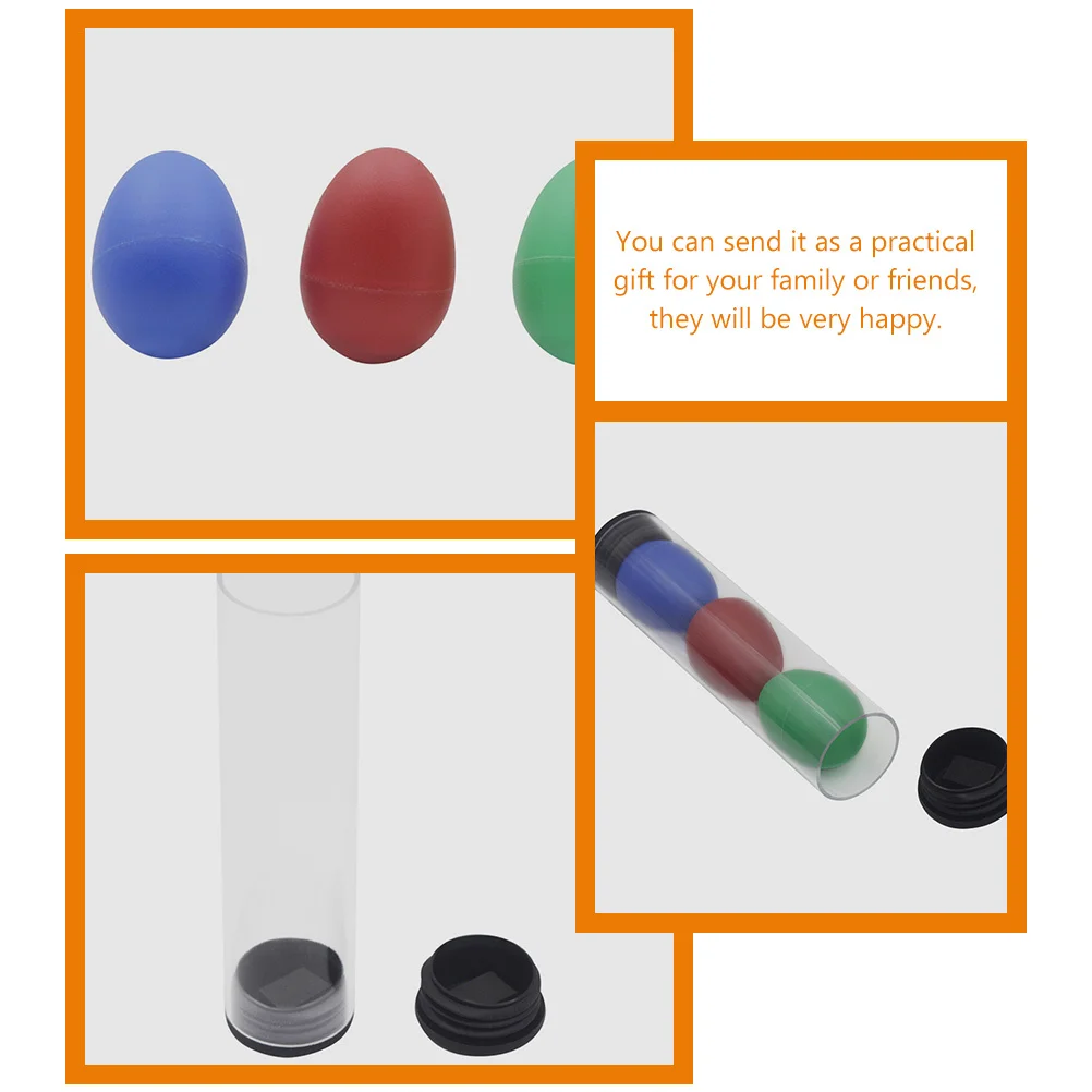 

2 Sets Sand Cone Percussion Instrument Musical Kids Toys Shaker Instruments Abs Rhythm Child