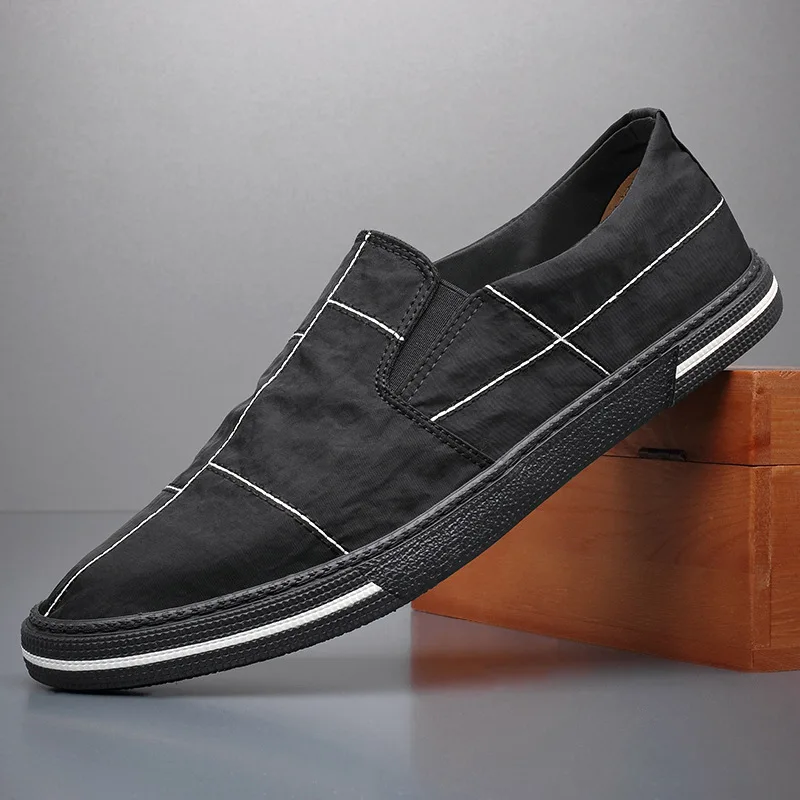 Flat Canvas Shoes For Men Fisherman Linen Cloth Loafers Summer Men's Sneakers New Style Shoes Sneakers Male Casual Shoes Man