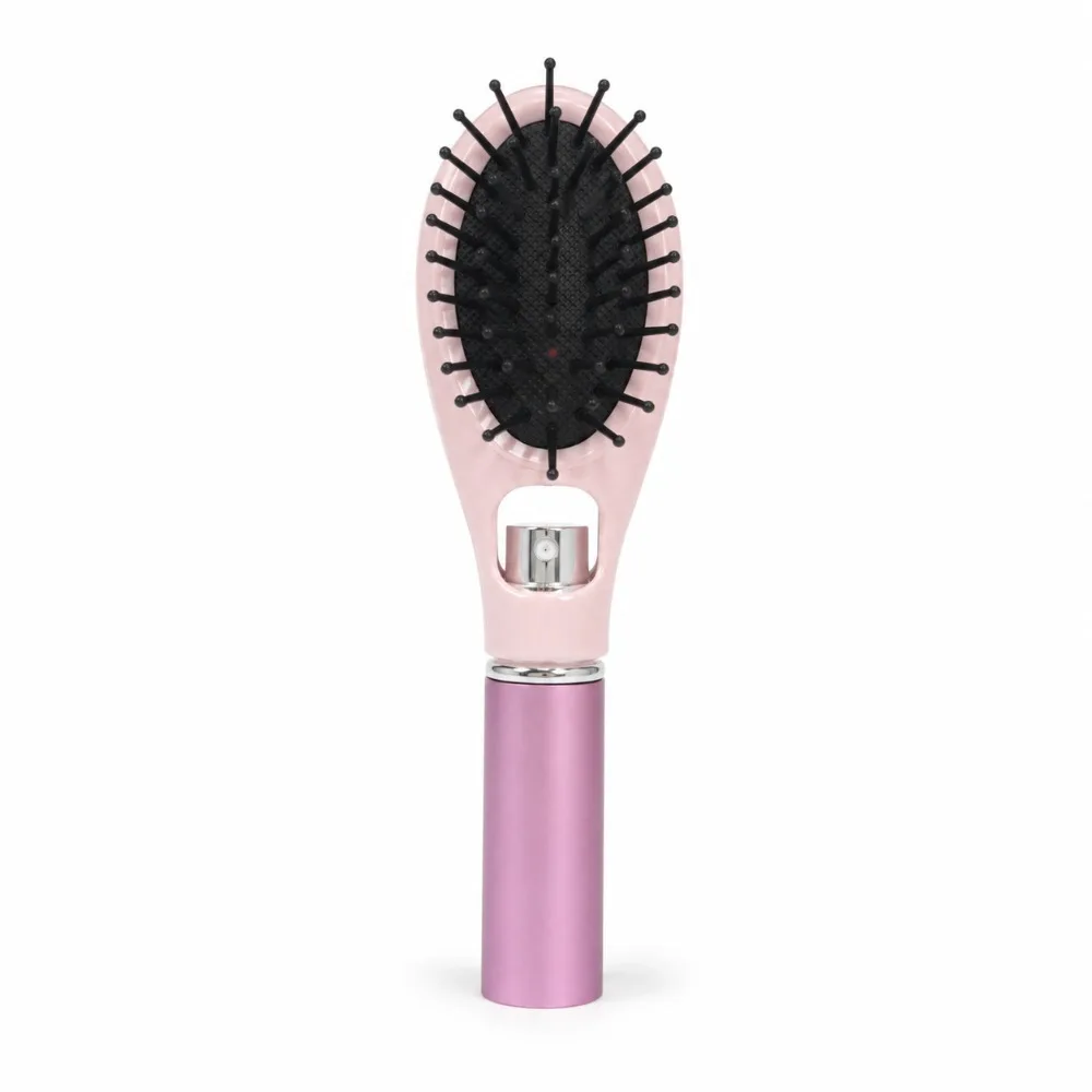 Multi-Function Spray Massage Comb Anti-Frizz Hair Care Refillable Spray Hair Brush Anti-Static Portable