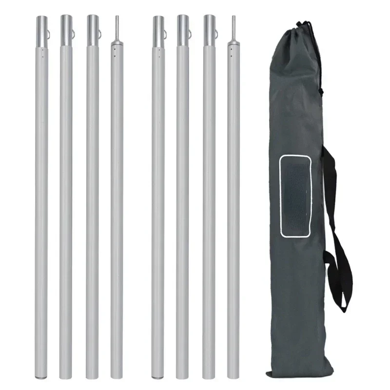 

New Outdoor Camping Thickened Aluminum Canopy Support Pole 2m Adjustable Tent Pole Camp Post Foyer Aluminum Pole