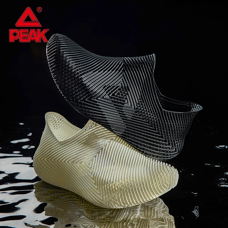 

Peak AIRCOOL FLYER 3D Printing Men's Casual Sneakers Breathable Height-Boosting Athletic Shoes Fashion Summer New Arrival