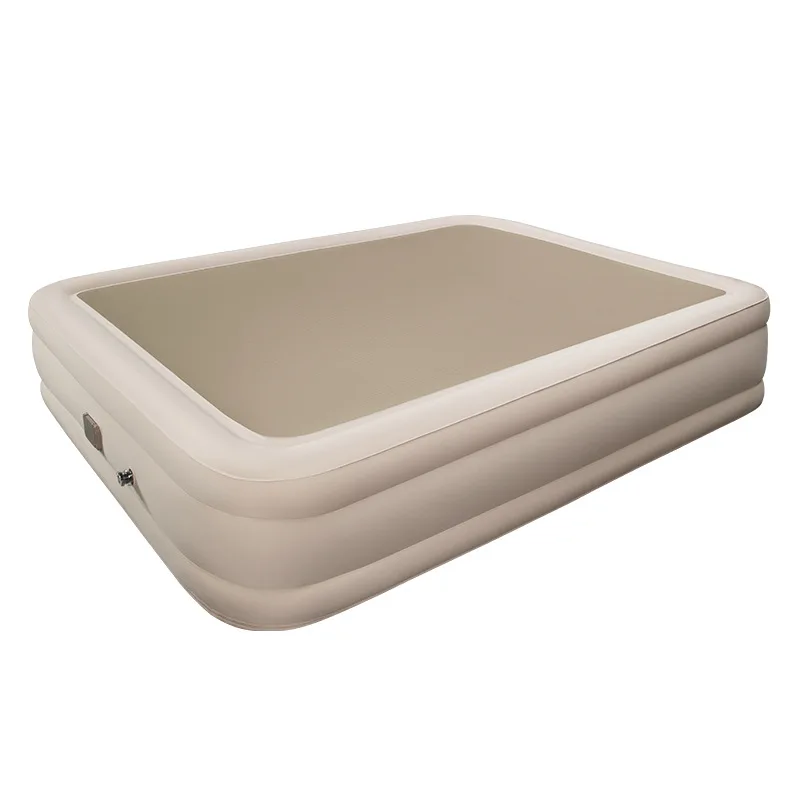New automatic elastic silk cloud bed, outdoor brushed inflatable mattress, household floor mattress