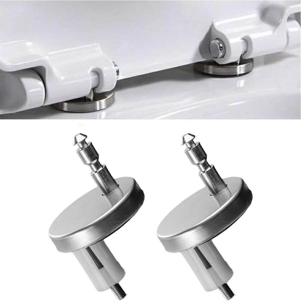 2pcs Toilet Cover Screw Buckle Quick Release Expansion Toilet Cover Seat Screw