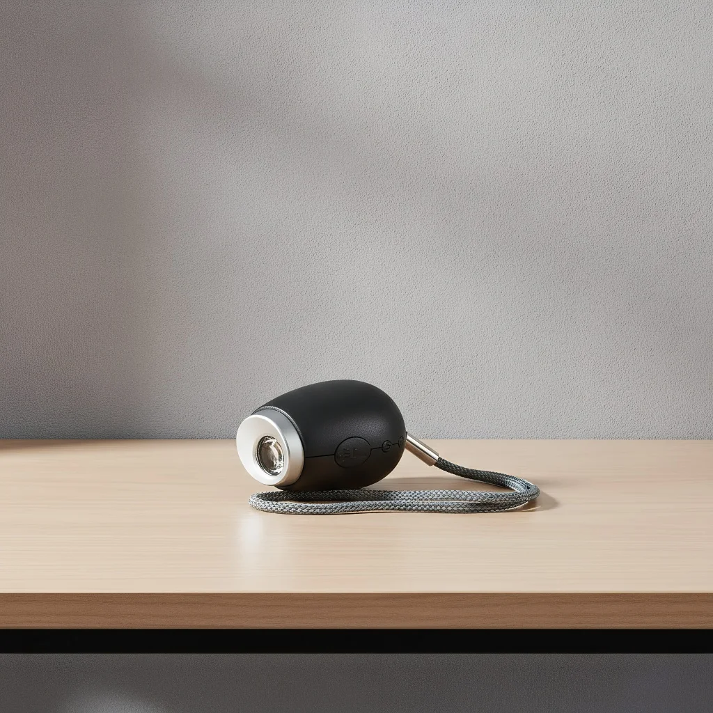   سلسلة مفاتيح إنذار صغيرة بإسقاط LED - ساعة رقمية محمولة لمكتب السفر وغرفة النوم   #1