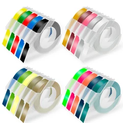 Vixic Compatible Dymo 3D Label Tapes Embossing Labels for Dymo Label Maker Printer Ribbon Labeling Machine 1610 12695 Omega-S