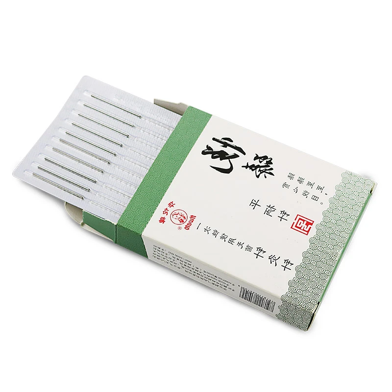 5 boxes *100pcs/box Hwato Acupuncture Needle No-Reusable Needle beauty massage needle Silver Steel needle