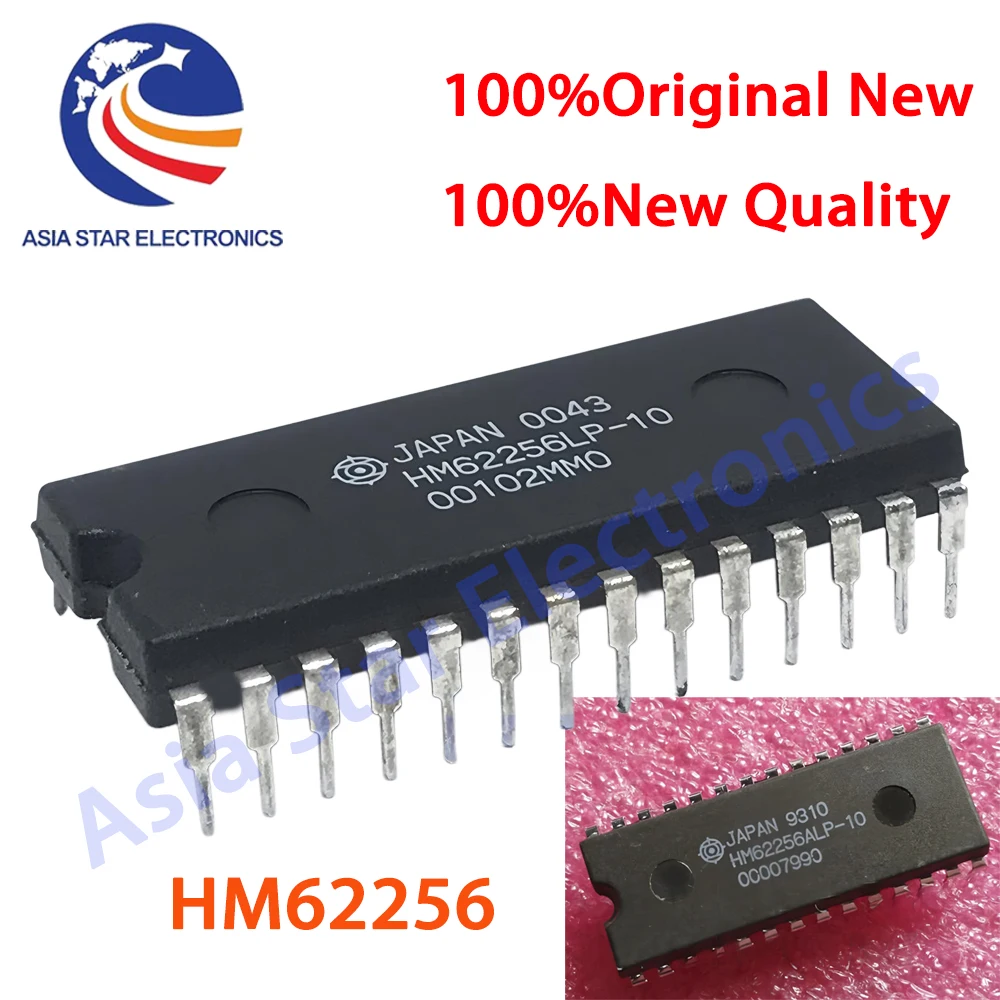 5pcs/lot HM62256ALP-10 HM62256BLP-8 HM62256LP-10 HM62256ALP-12 HM62256 HM62256ALP HM62256A 62256 DIP-28 In Stock