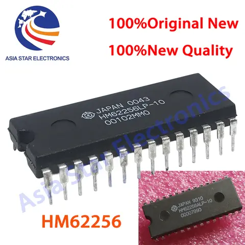 5pcs/lot HM62256ALP-10 HM62256BLP-8 HM62256LP-10 HM62256ALP-12 HM62256 HM62256ALP HM62256A 62256 DIP-28 In Stock