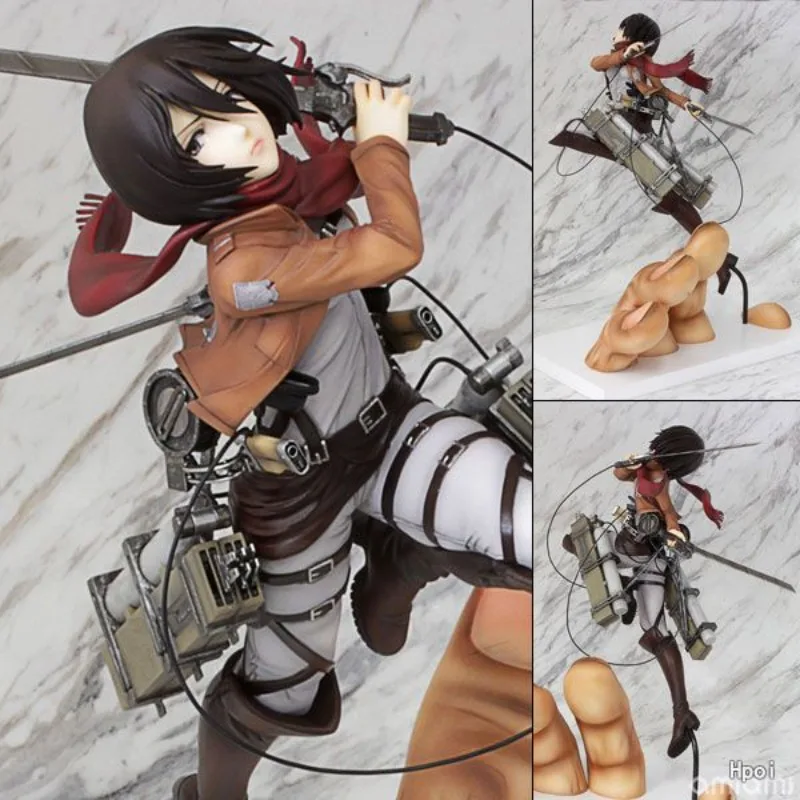 

100% Original: Attack On Titan Mikasa Ackerman 1/7 PVC Action Figure Anime Figure Model Toys Figure Collection Doll Gift