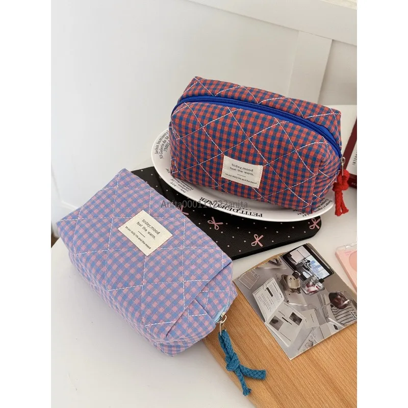 Makeup Bag Pink Cosmetic Girl'S Toiletry Soft Makeup Cute Cosmetic Bag Toiletry Organizer Women'S Travel Cosmetic Bag