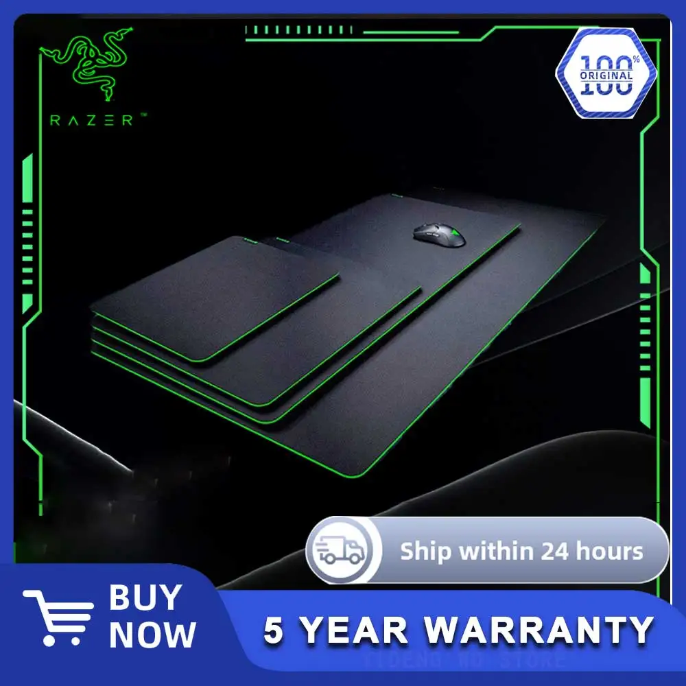 

Игровой коврик для мыши Razer Goliathus V3 с противоскользящим дизайном, тканевой поверхностью для электронных игр — спортивных и компьютерных игр