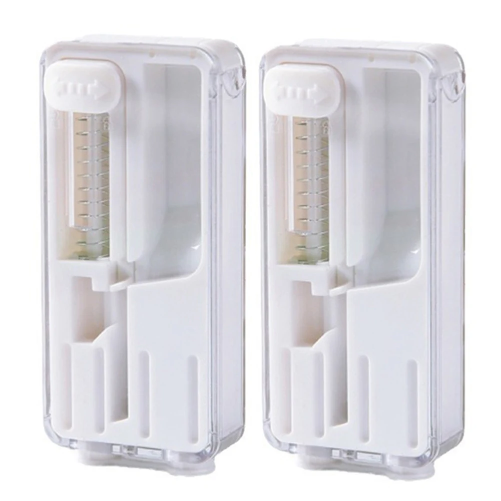 

2 шт., толкатель для бусин для сигарет, портативная толкатель для бусин, машина для толкателя, фильтр для сигарет, капсульная коробка для мужского подарка