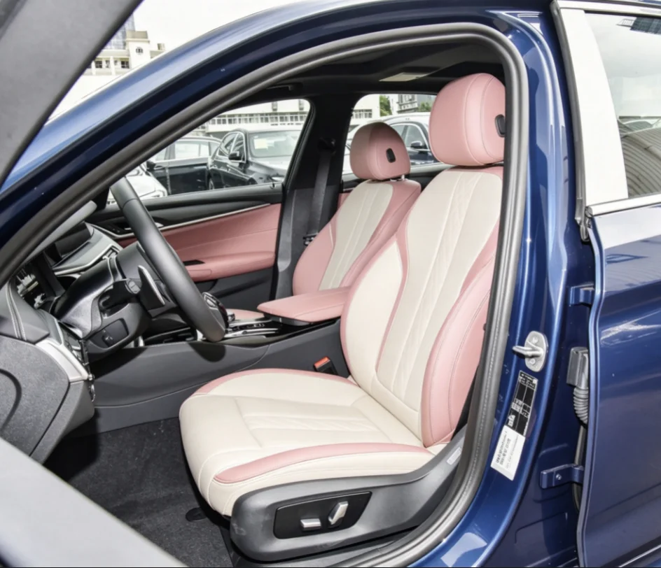 Für BMW G30 2018~2020 Maßgefertigte Autositzbezüge Luxuriöses Nappaleder 100% Passgenau Innenraumzubehör 360 ° Vollständige Abdeckung – Detail 7