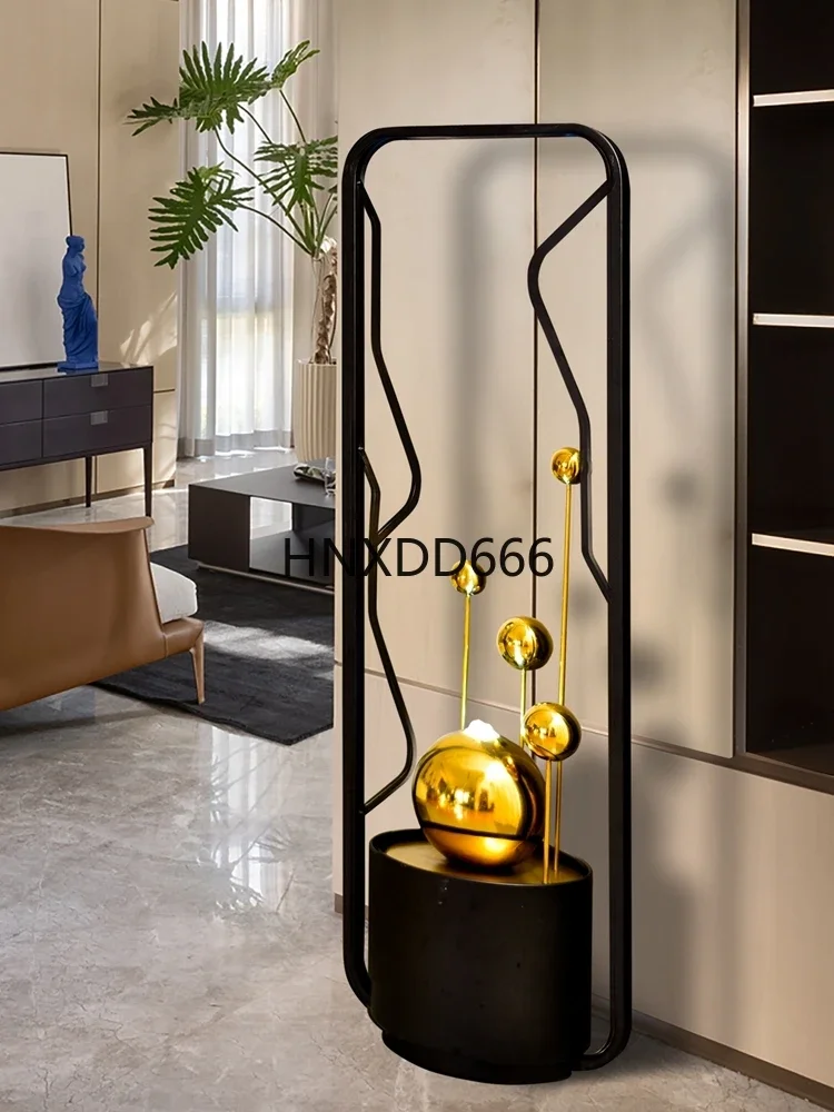 Indoor Outdoor Decor Flowing Fountain Water Feature Decoration for Living Room Office Entrance Ornament Circulation Design
