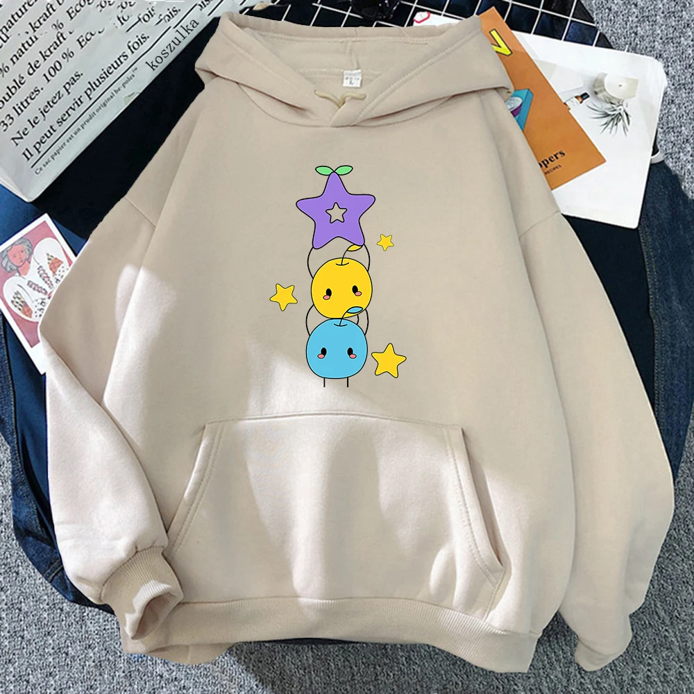 2024 Anime Stardew Valley Hoodie Cute Stardrop Junimo Women Harajuku Hoodies Rerto Tops Unisex Kawaii Vintage Sweatshirts Korea